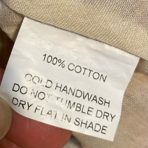 Lemisee! Australia Cotton Dress With Cap Sleeves V-Neck Collar Lined Size 4 - Picture 13 of 16